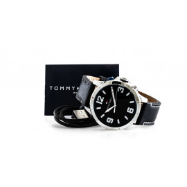 1791298 Tommy Hilfiger, Smartwatch, Herrenuhr, Lederband - 46 mm